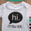 Miniatura: Unisex 3-Piece Baby Clothing Set – Fashion Letter Design