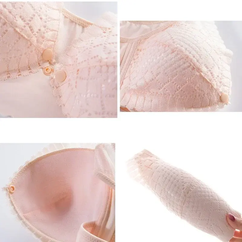 縮圖：Soft Cotton Maternity Nursing Bra – Wire-Free Breastfeeding Support