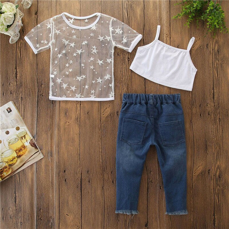 الصورة المصغرة: Baby Girls Clothing Set – Soft Cotton Blend