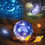 Miniatura: Starry Sky Globe Projector Night Lamp