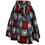 Miniatura: Red & Dark Blue Ankara Tiered Maxi Skirt