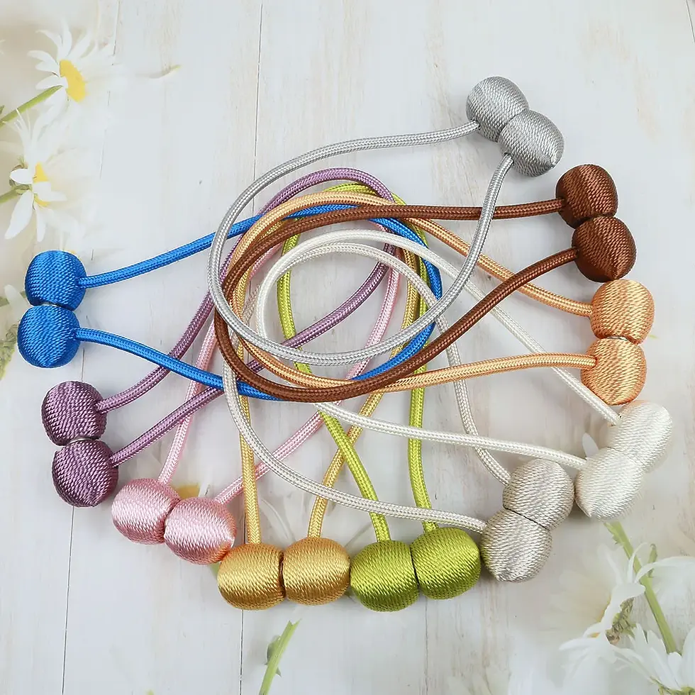 Miniatura: Decorative Ball-Shaped Curtain Holder