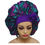 Miniatura: Secure Satin Hair Bonnet With Colorful Design