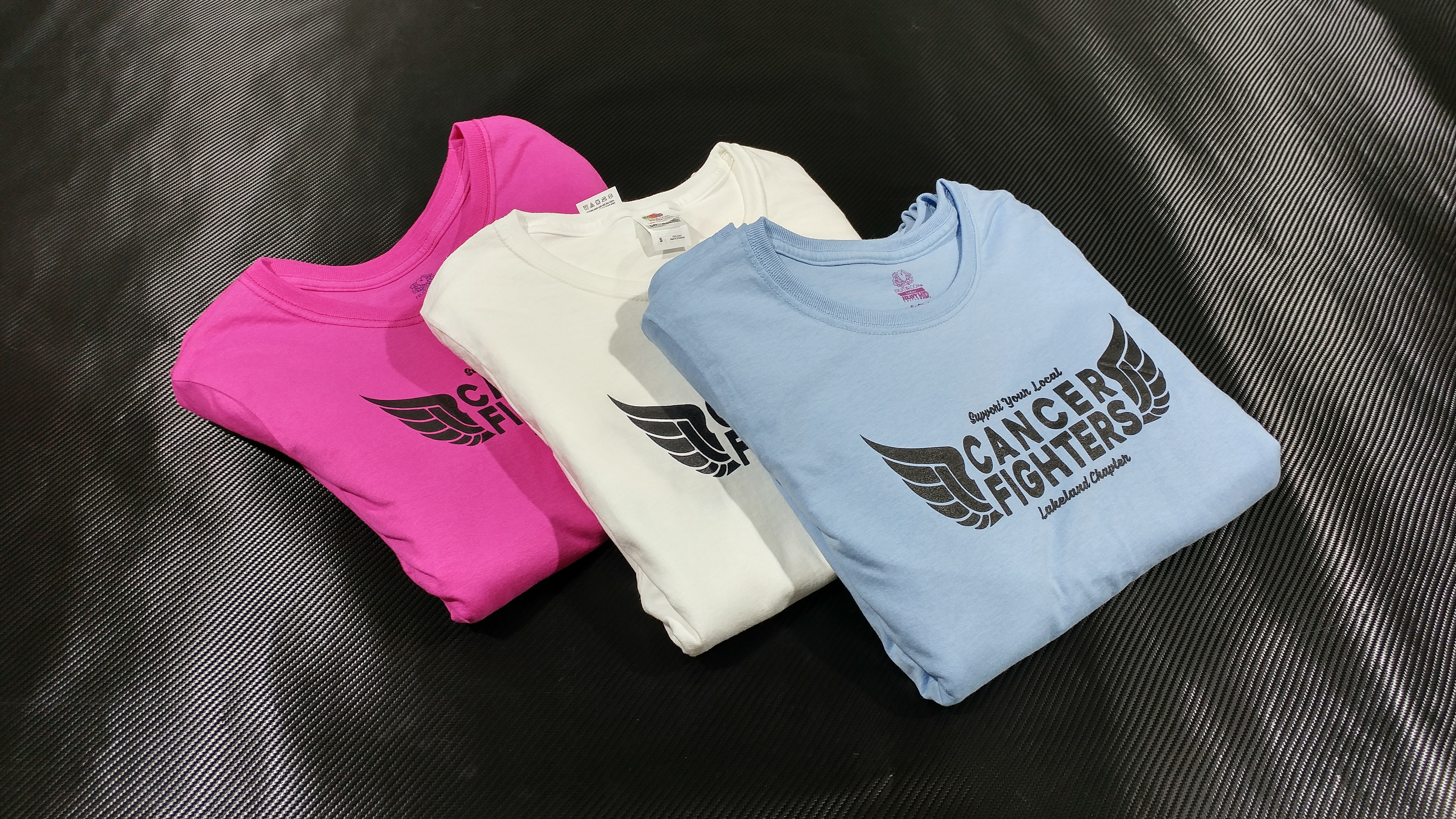 Cancer Fighter Fundraiser shirts