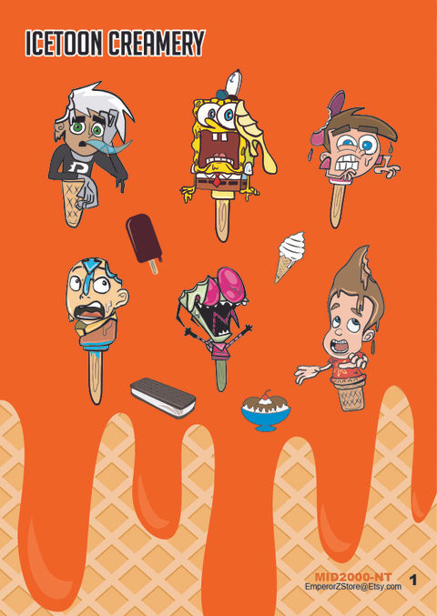 Nickelodeon Creamery-MID2000-NT-1-P