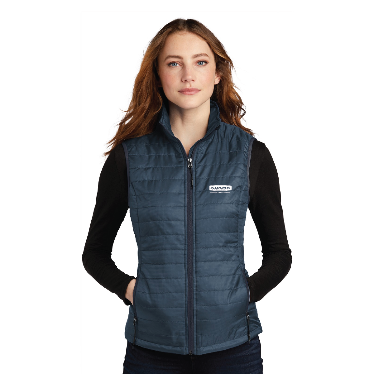 Ladies Packable Puffy Vest