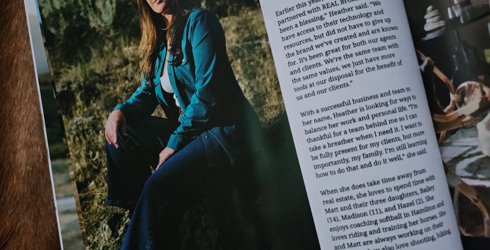 MT Real Producer Article - Heather Lupton