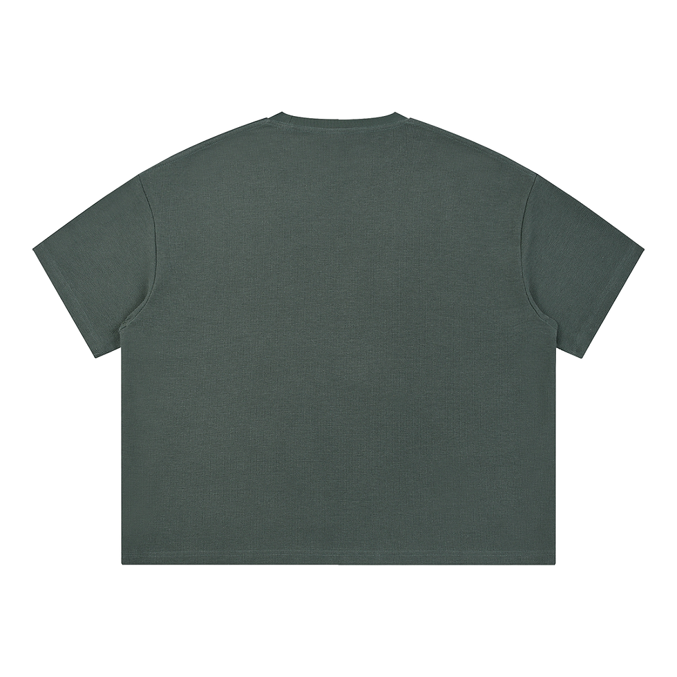 Thumbnail: Broccolee Waffle Boxy T-Shirt