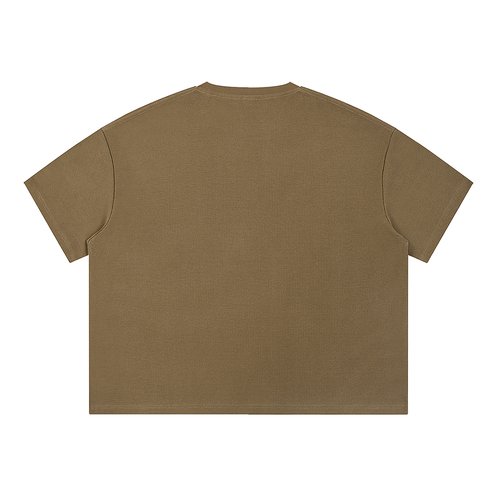 Thumbnail: Broccolee Waffle Boxy T-Shirt