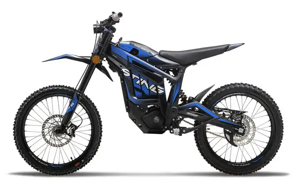 This is an illegal e-moto, which can look very similar to legal class 2 e-bikes.