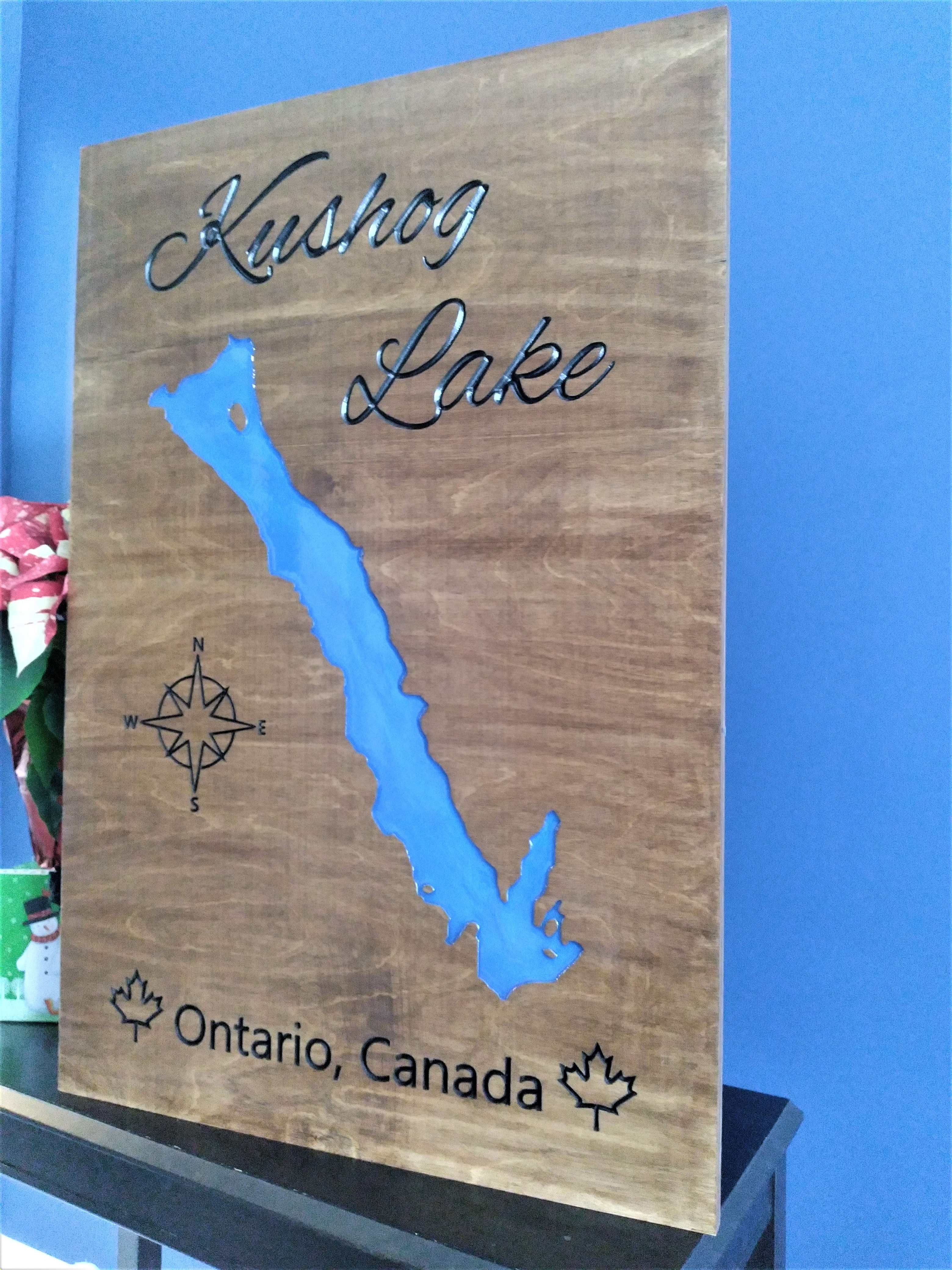 Kushog Lake Sign