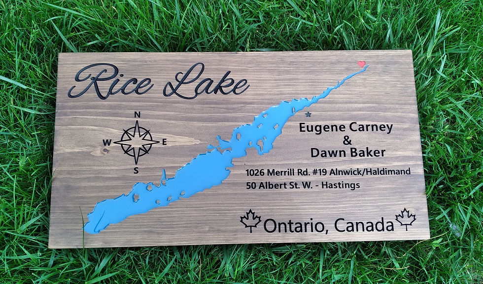 Thumbnail: Rice Lake Sign