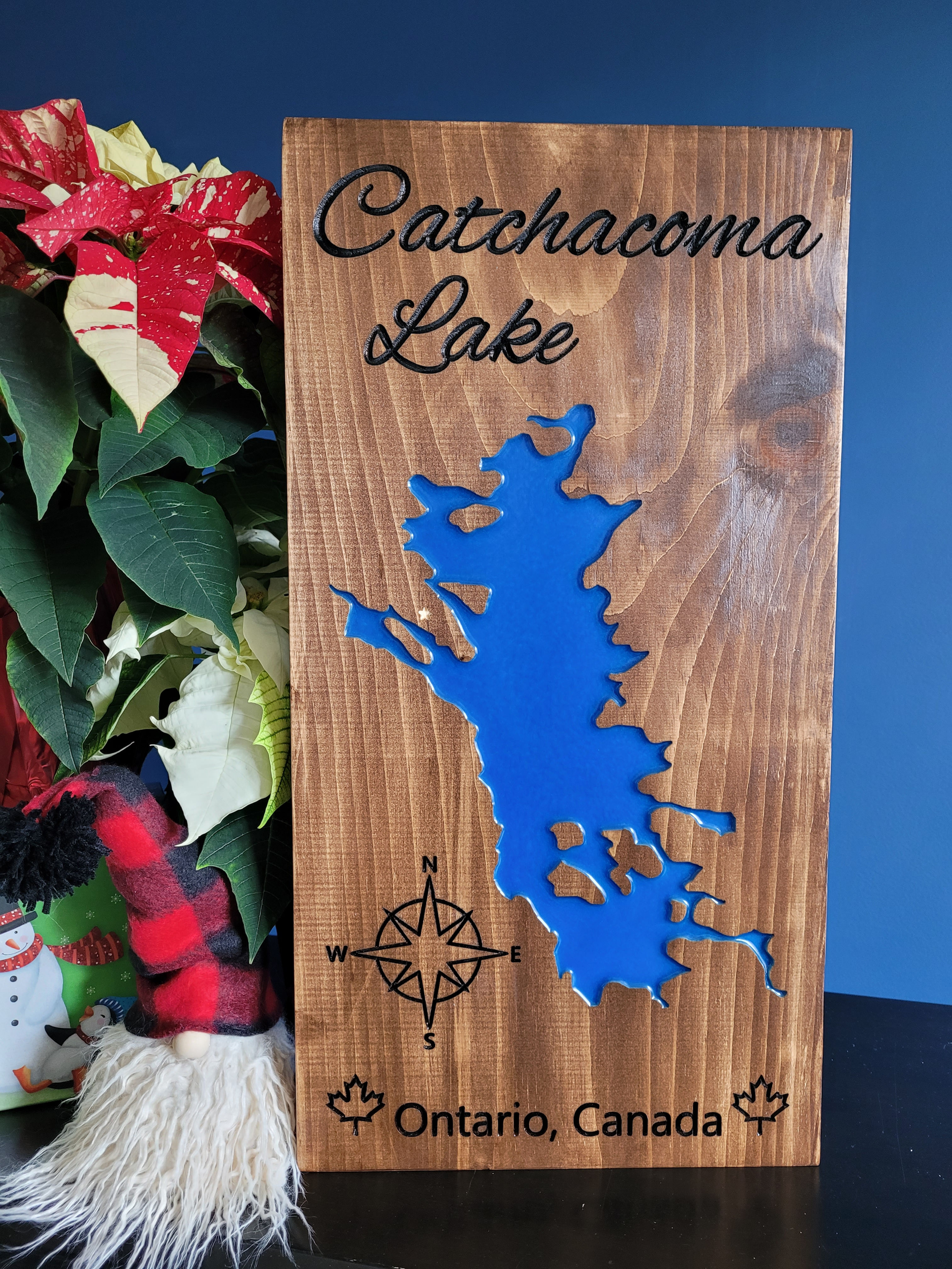 Catchacoma Lake Sign