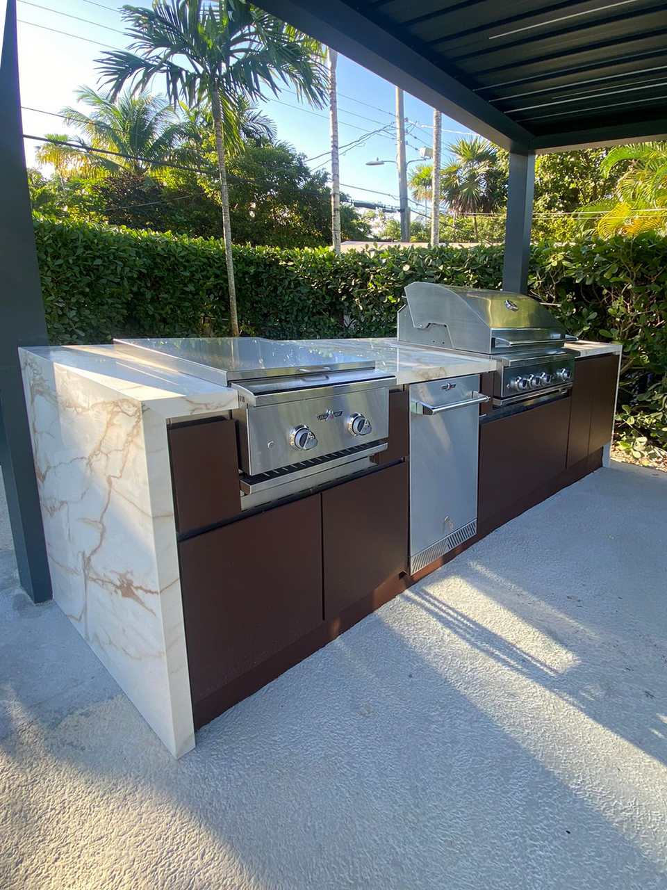 Outdoor Kitchen Remodel in Miami Shores, FL by Arte Patio project photo