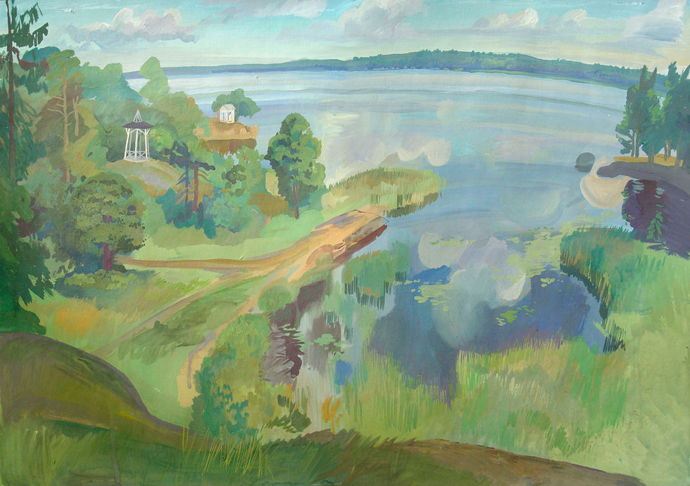 Парк Монрепо,вид на бухту Защитную (2)