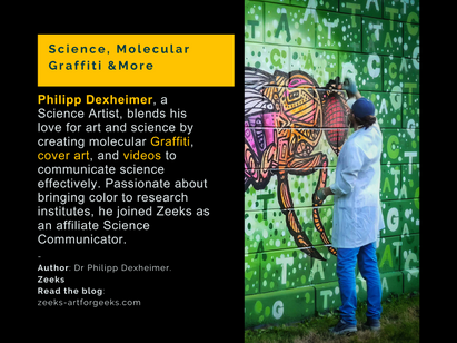 #006 Science, Molecular Graffiti & How to Get That Complex Point Across