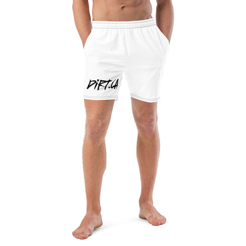 Recycled White Swim Trunks Dirt