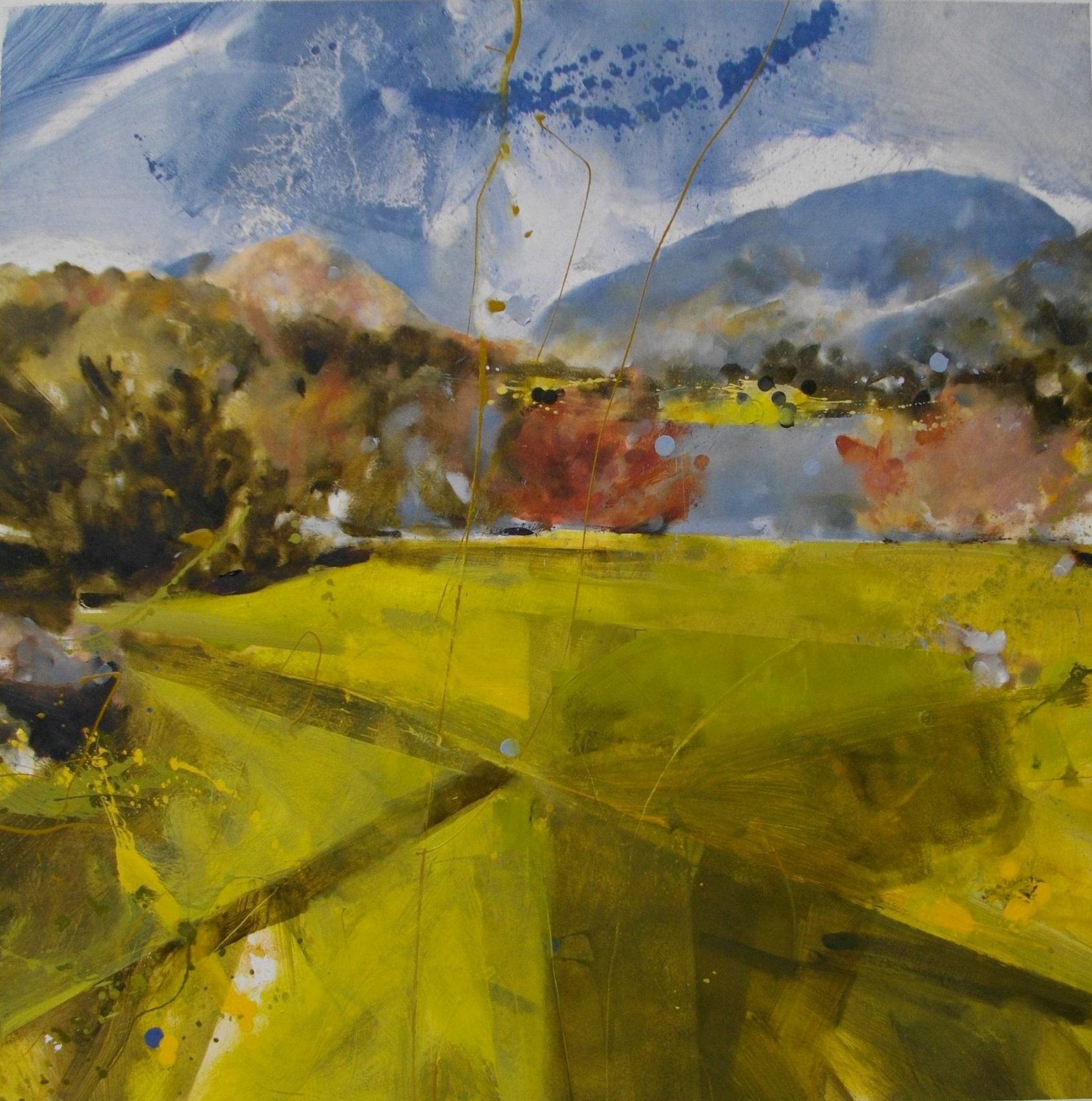 'Across a Sheet of Water, Grasmere'.