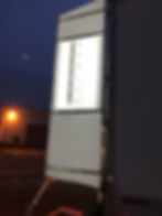 09. Image projection on the Tail Sail