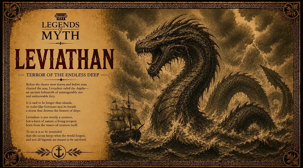 The Leviathan from the Legends of Myth bestiary