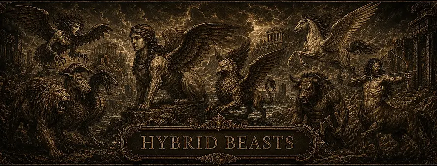 Image of Hybrid Greek Mythological Creatures