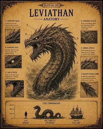 What does the Leviathan look like?