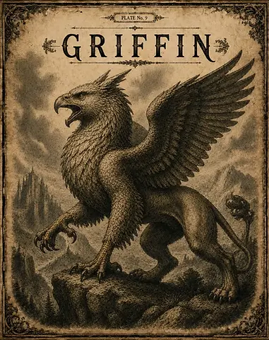 Griffin, legend of myth