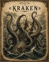 The Kraken, mythic creature of the sea