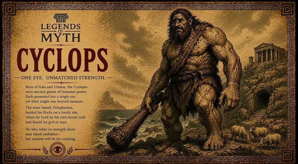 What is the Cyclops? A Mythical Creature of Legend
