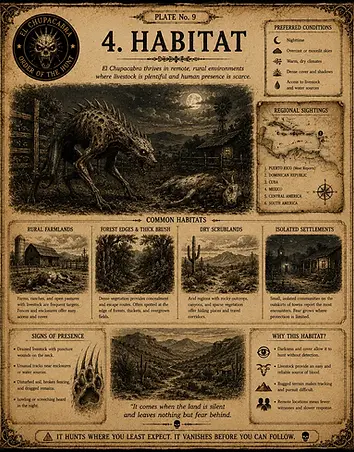 Where does the chupacabra live? Habitat of the chupacabra, cryptid creature legend