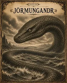 The Jörmungandr, Mythical Creature of Legend