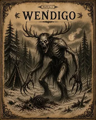 The Wendigo, Mythical Creature of Legend