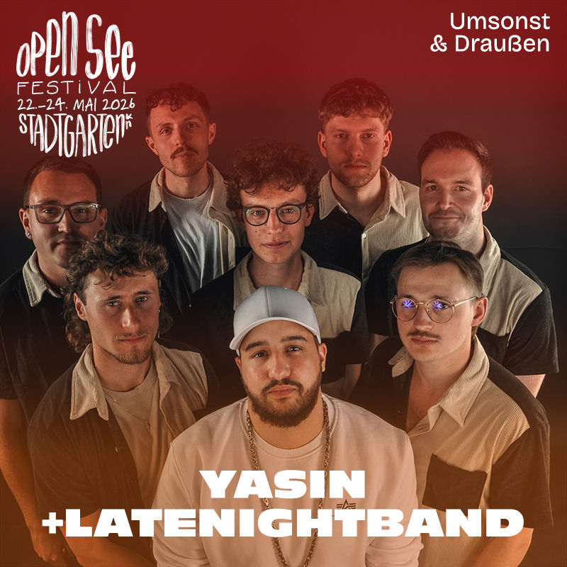 OPEN SEE FESTIVAL: YASIN + LateNightBand