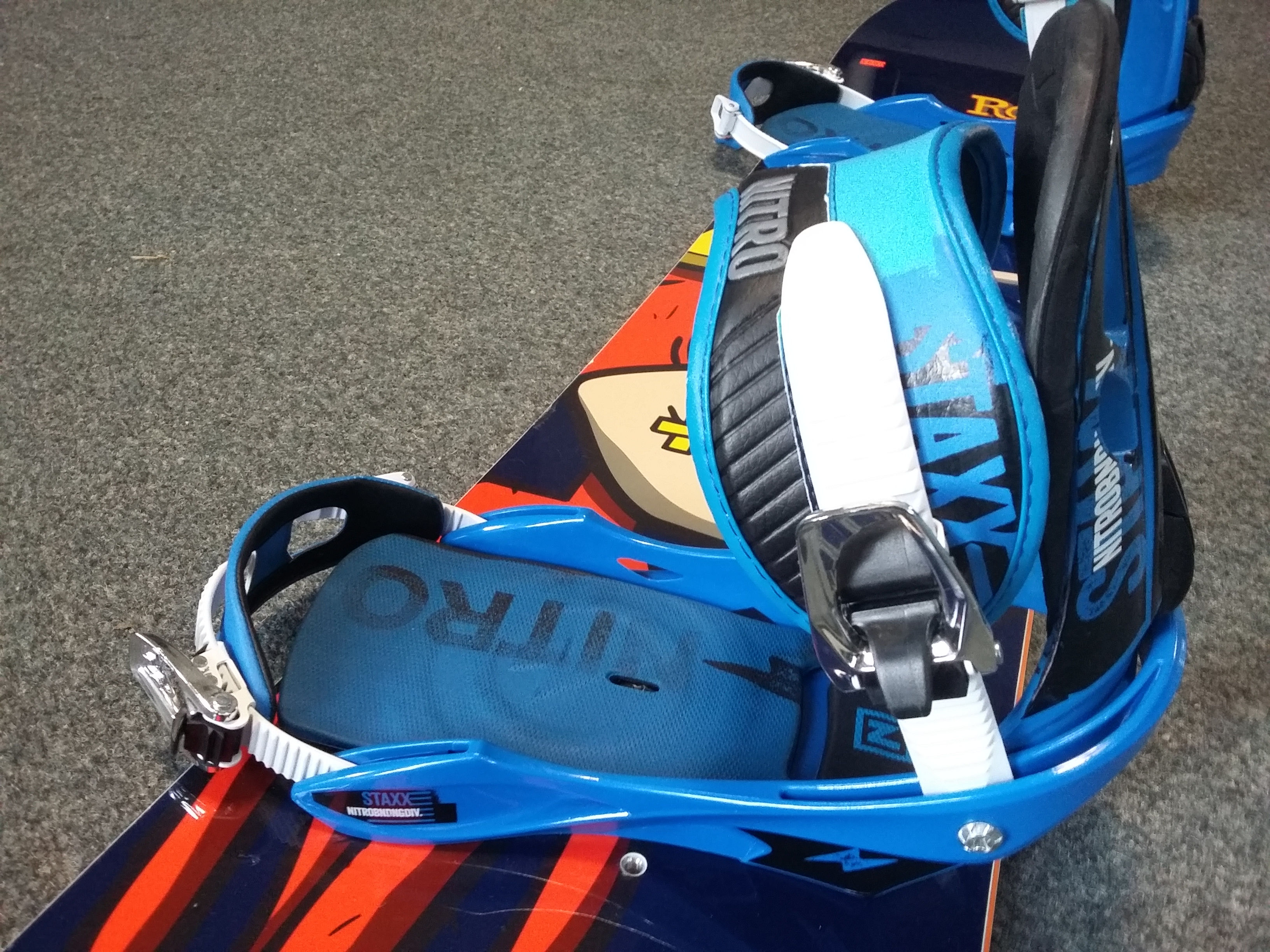 Snowboardové prkno Rope Rip Clean + Nitrobndngdiv Nitro Staxx