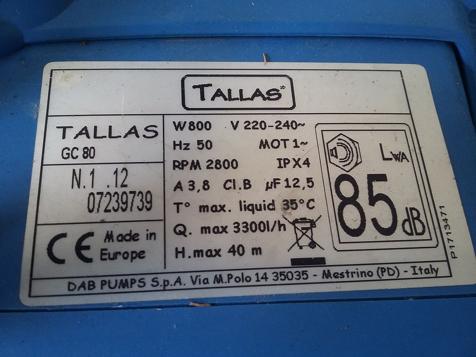 Miniatura: Čerpadlo Tallas® GC80 N.1 12