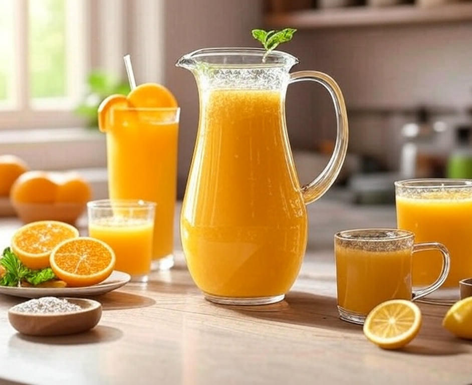 Orange chia cooler - hydration hacks