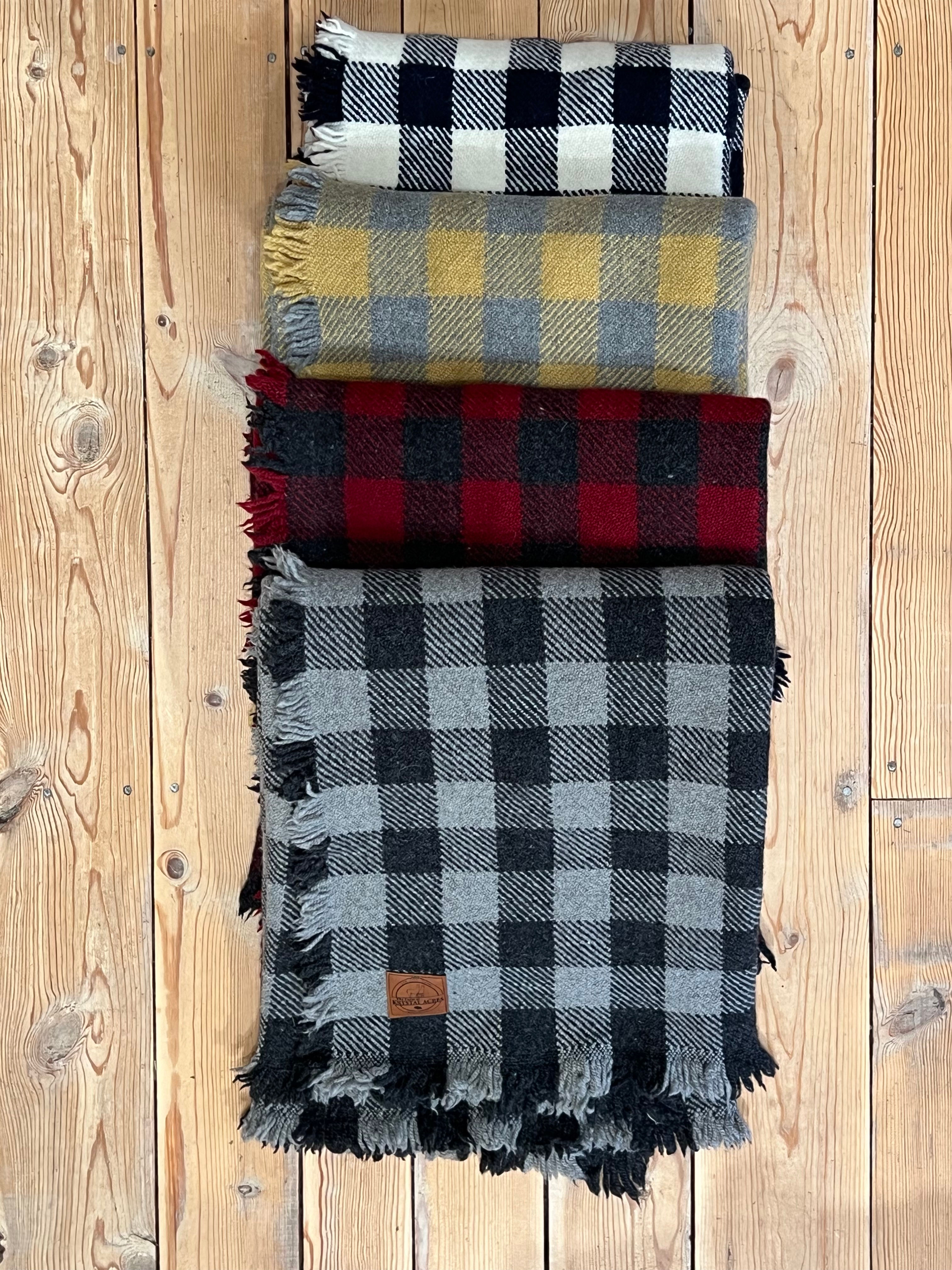 The Farm Plaid Throw