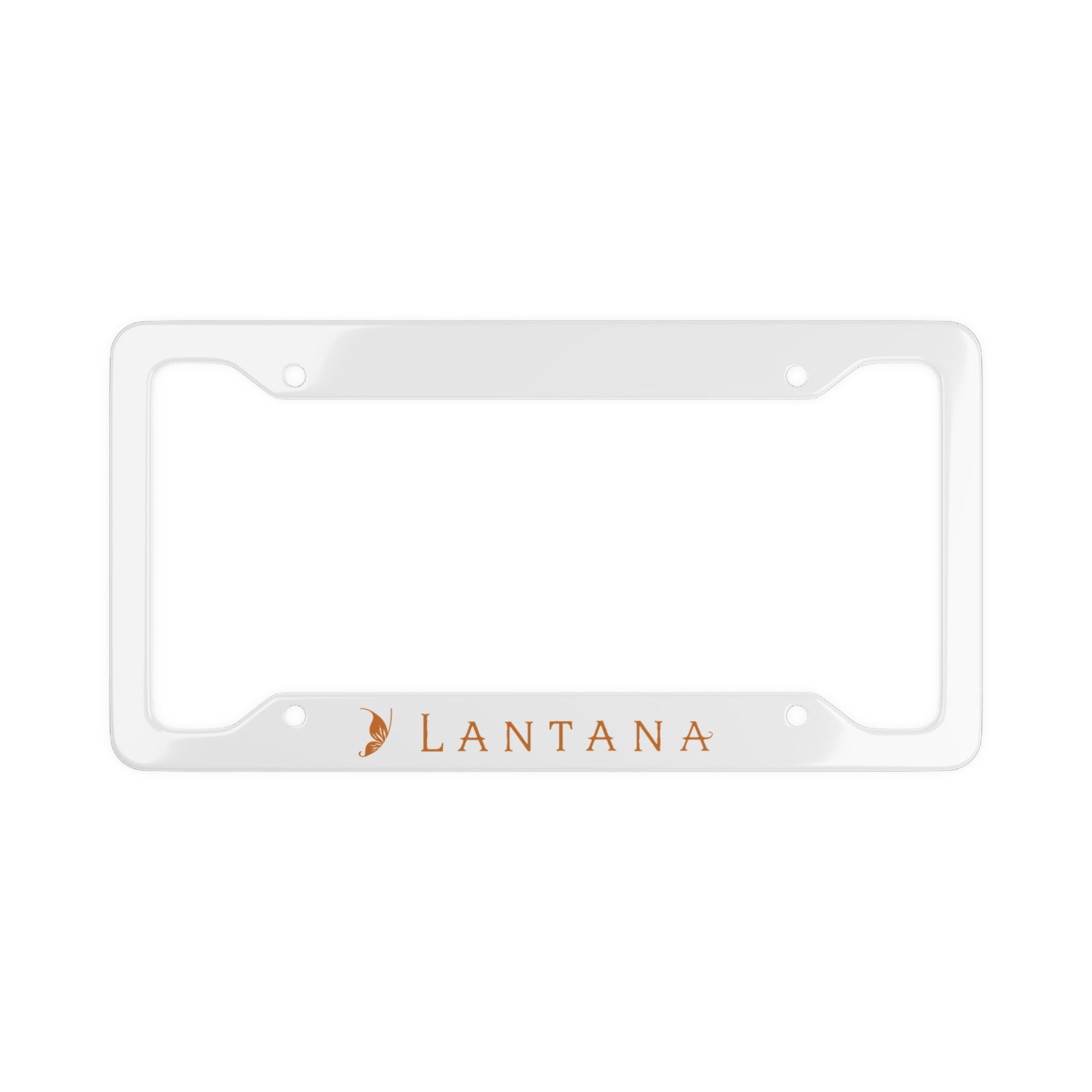 Lantana License Plate Frame 