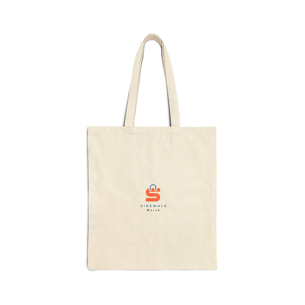 Thumbnail: Viridian Entrance Cotton Canvas Tote Bag