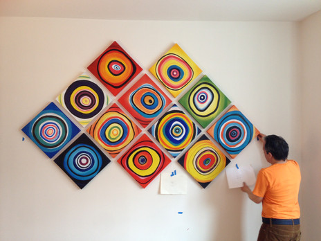 Daniel Schnur, Artwork Placement and Installation, Kona Hawaii, New York New York