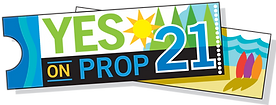 Yes on Prop 21 State Parks Logo