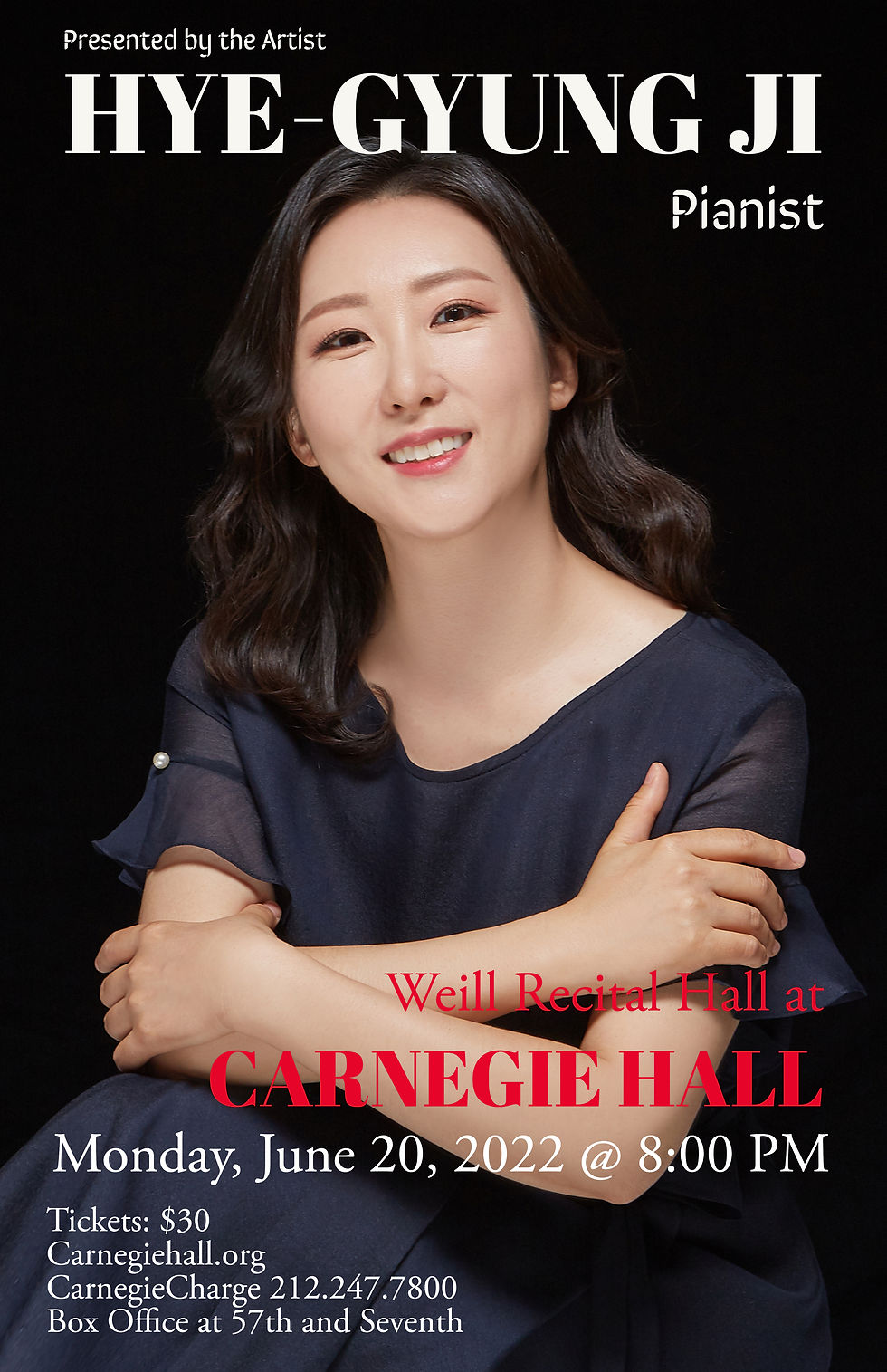 Carnegie Recital Poster