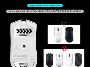 Razer Viper V3 Pro玻璃鼠标脚贴指南:布垫、滑动手感与安装