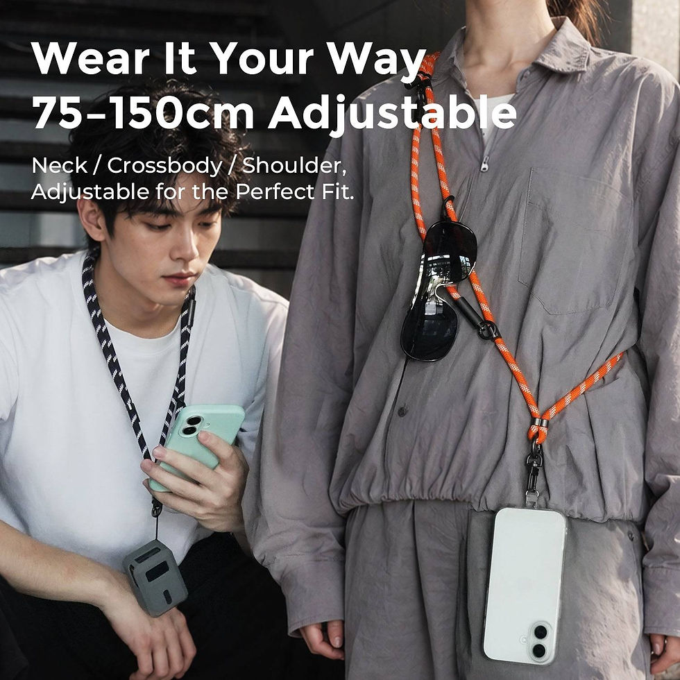带USB-C短线的手机挂绳:手机壳适配、接口空间与日常携带 product image 5