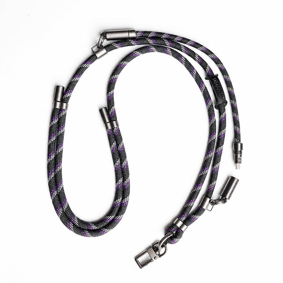 带USB-C短线的手机挂绳:手机壳适配、接口空间与日常携带
