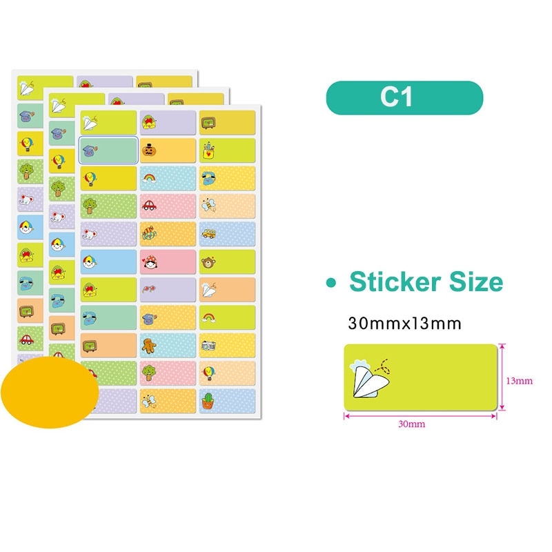 Thumbnail: Name Tag  Stickers