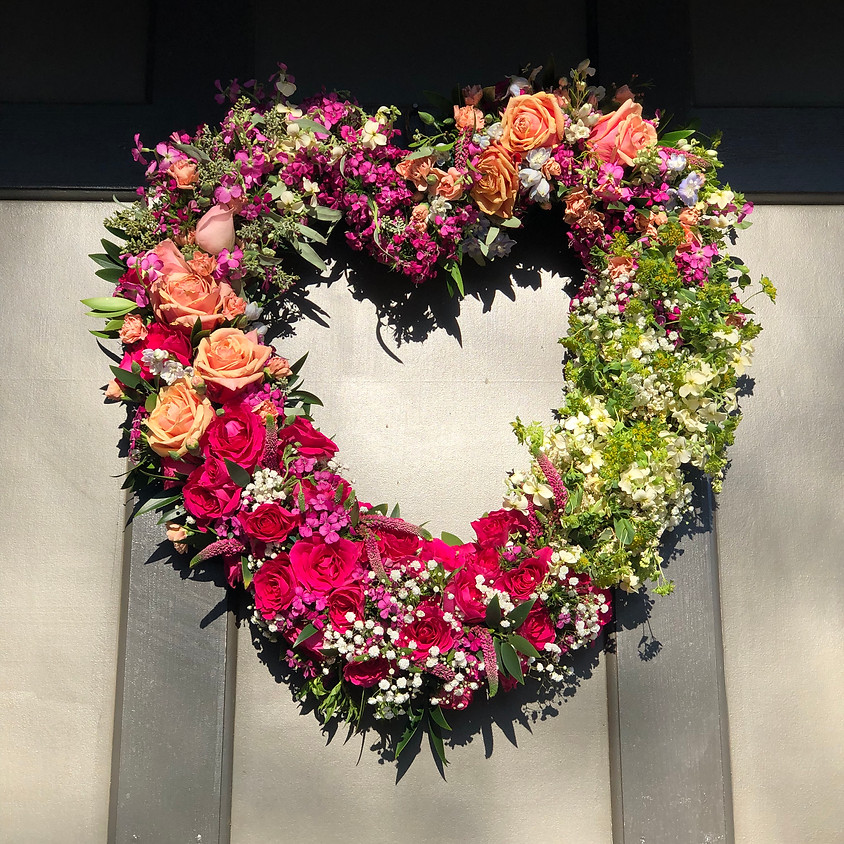 Valentine's Wreath Private Class