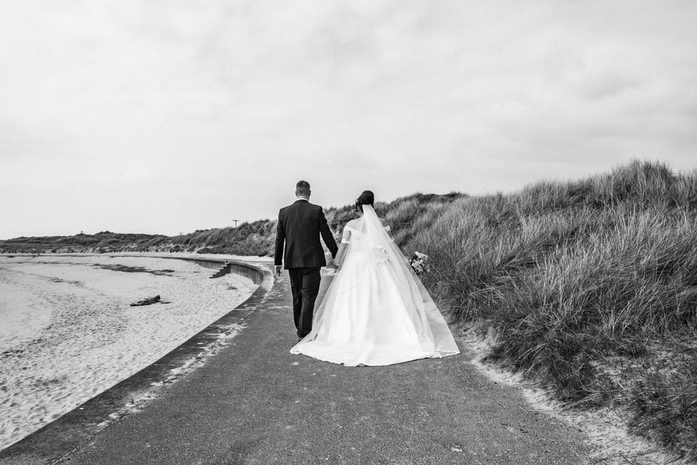 Burry Port Wedding Photography with the Gower and Swansea Beach