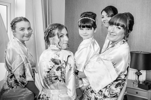 Natural Wedding Photography Photo of Bridesmaids posing