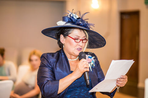 Mother of Bride Speech at Stradey Park Hotel Wedding Photography